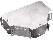 Тройник для лотка горизонтальный с крышкой Промрукав Стандарт 150х80 картинка